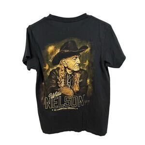 Willie Nelson An American Original TShirt Womens S Graphic Country Music Tee